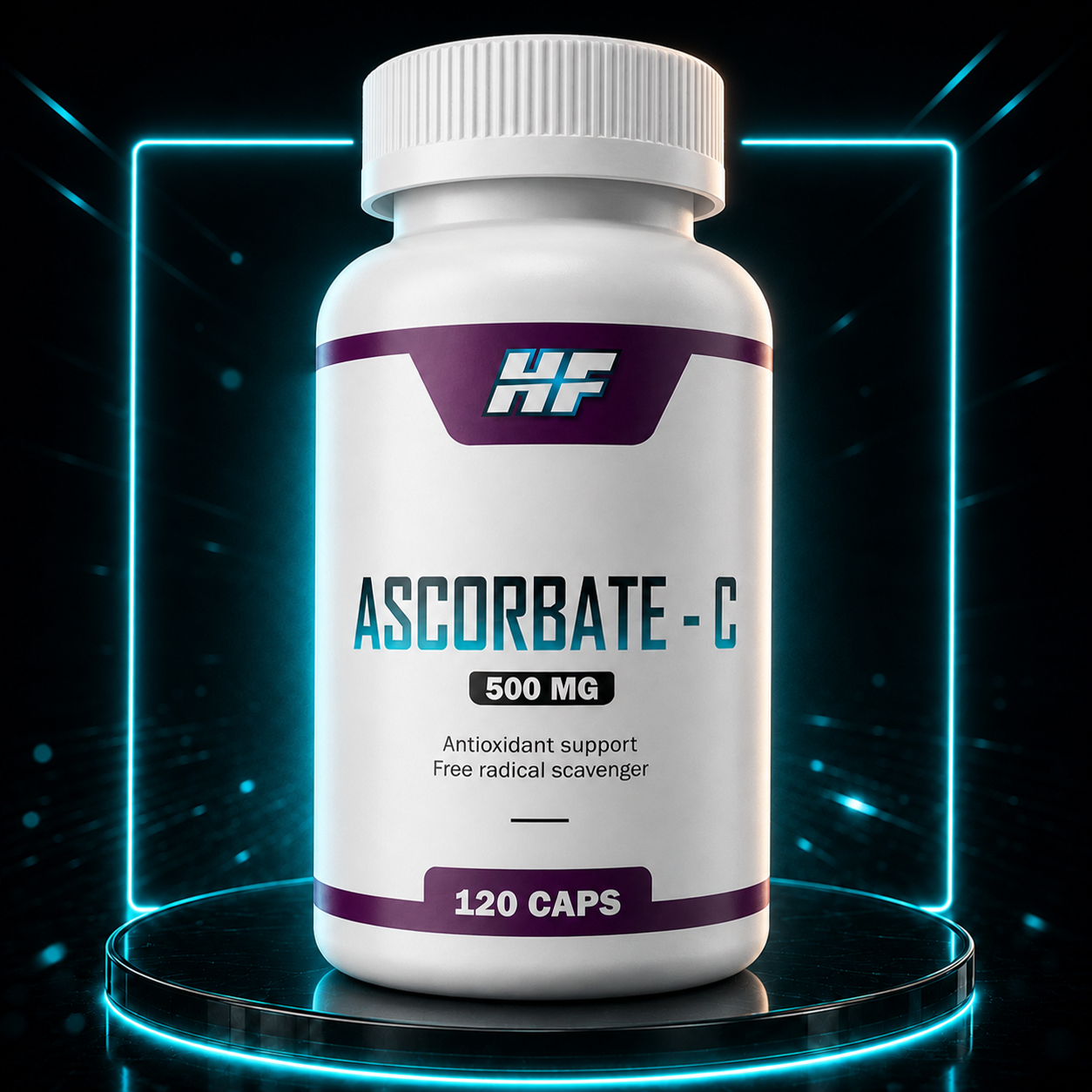 HF Ascorbate C 120 CAPS 