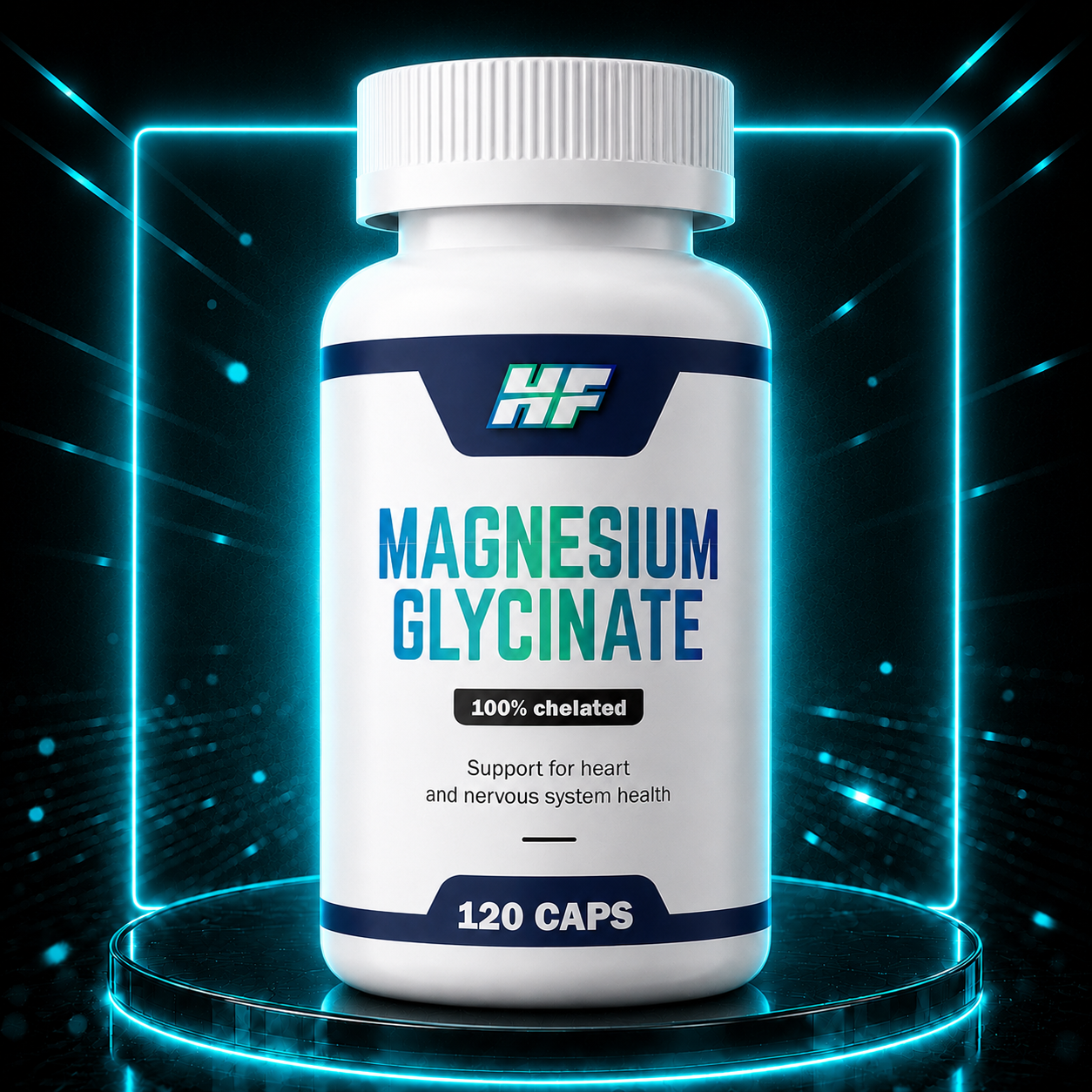 HF Magnesium Glycinate 120 CAPS 