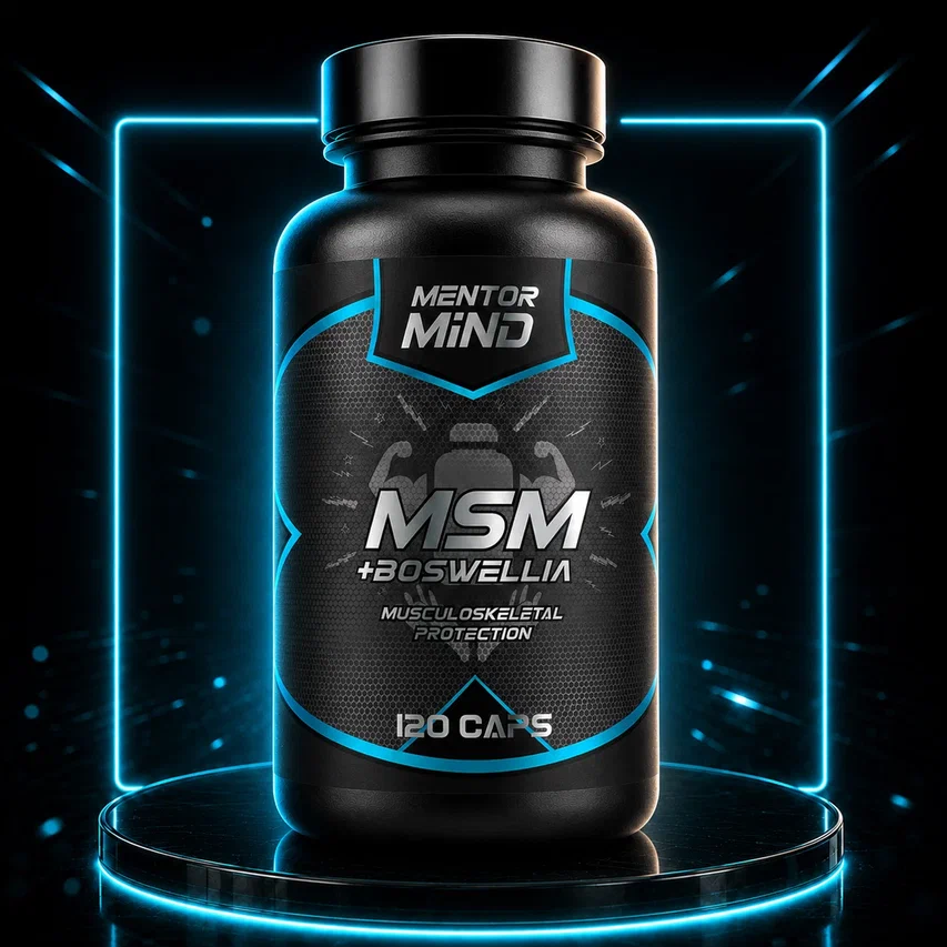MentorMind MSM+Boswellia 120 CAPS