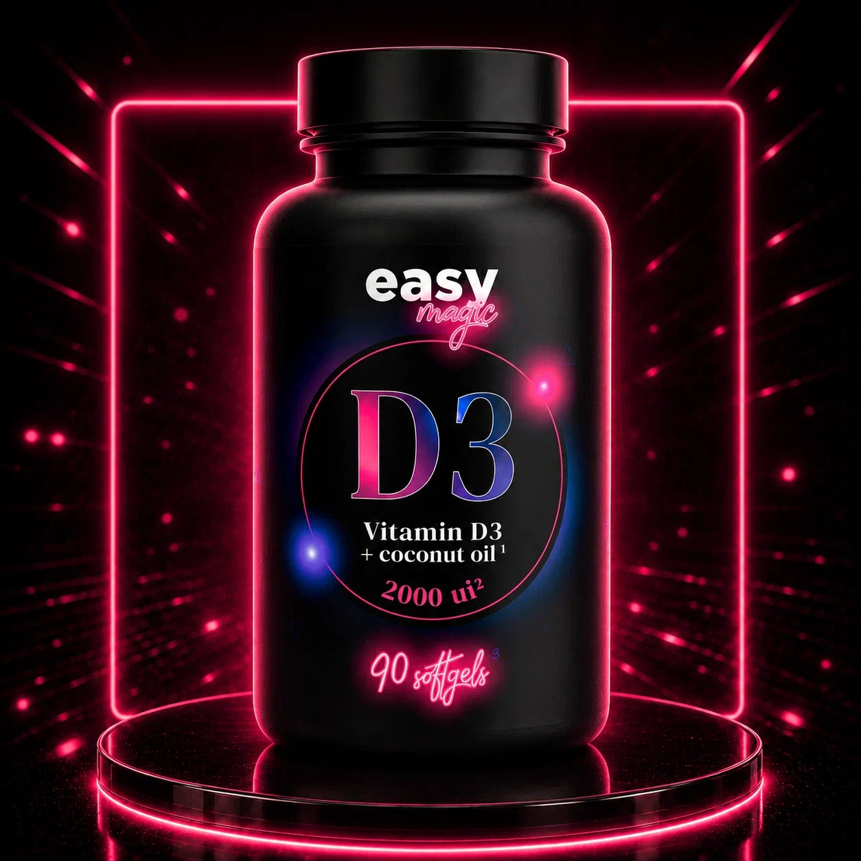 EasyMagic VITAMIN D3 90 SOFT