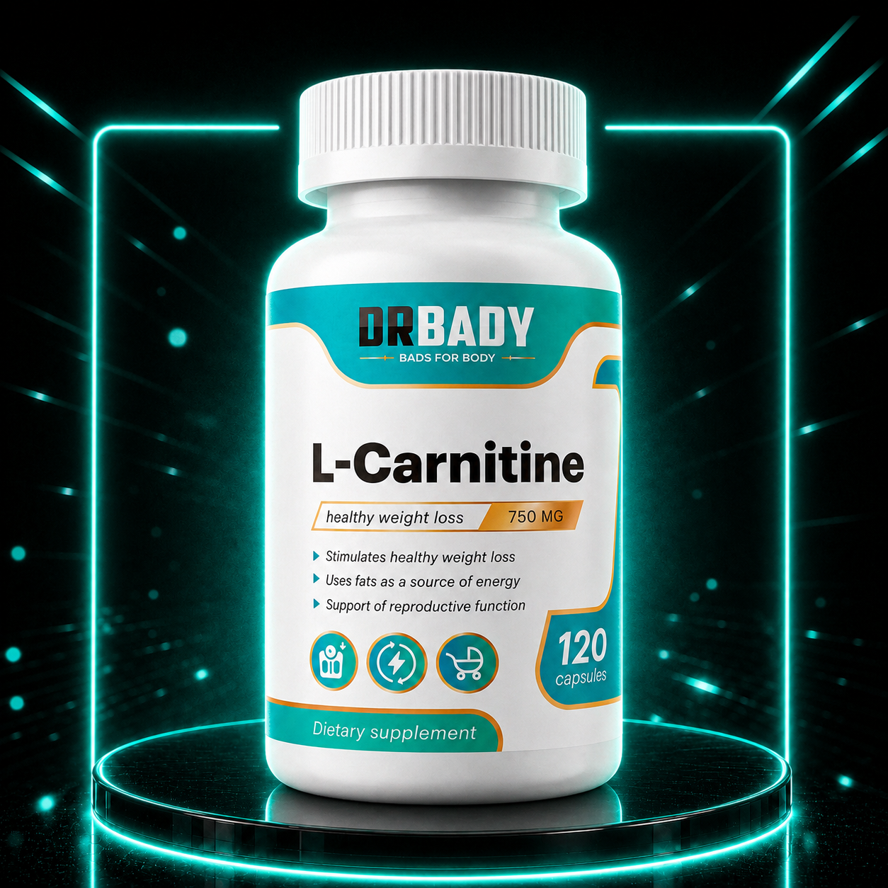 DrBADY L-carnitine 120 CAPS