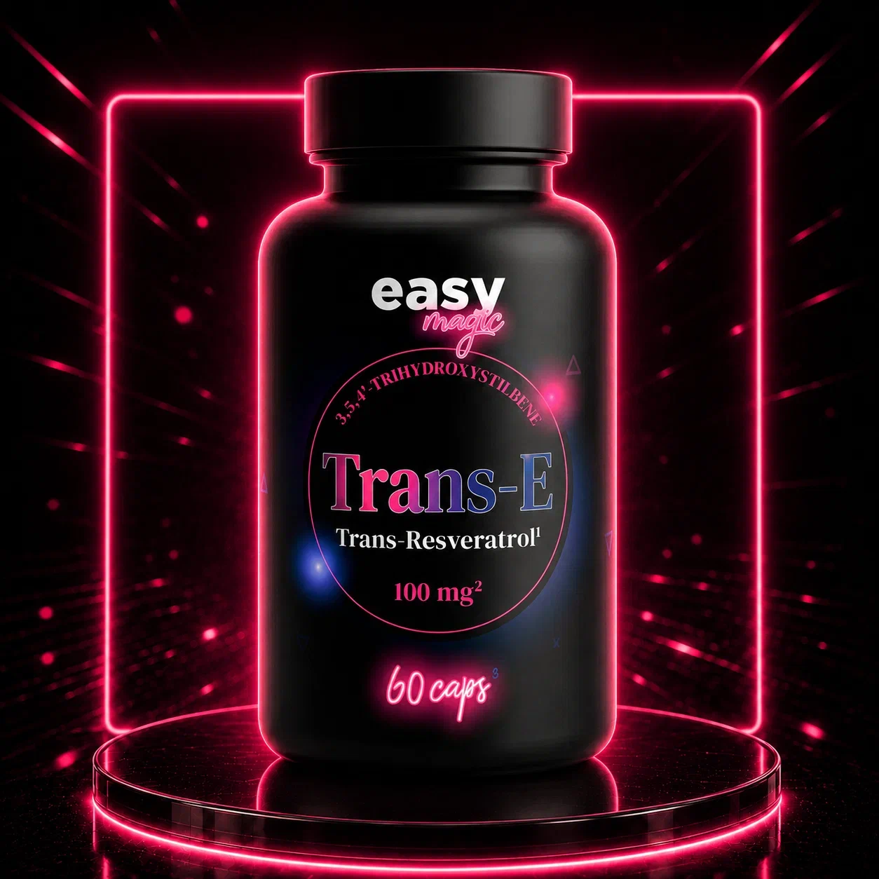 EasyMagic TRANS RESVERATROL 60 CAPS