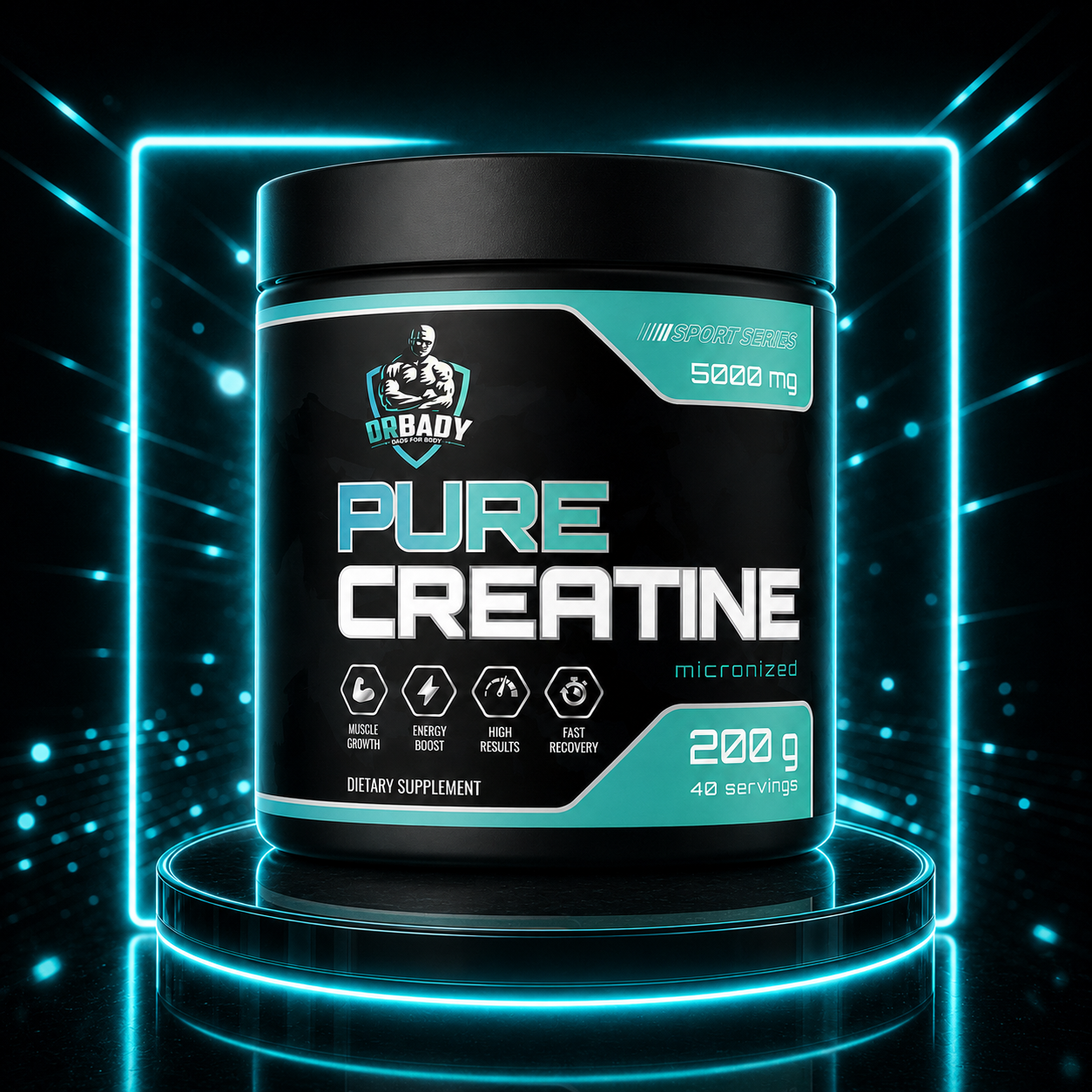 DrBADY Pure creatine 200g