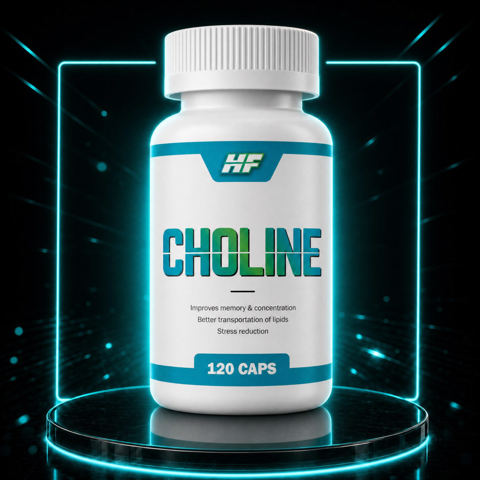 HF Choline 120 CAPS 