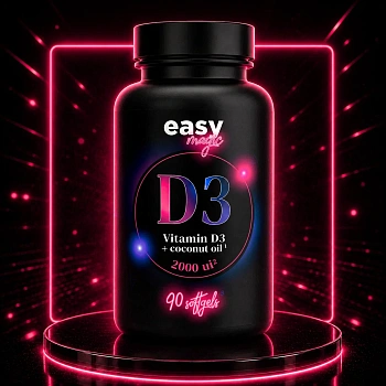 EasyMagic VITAMIN D3 90 SOFT