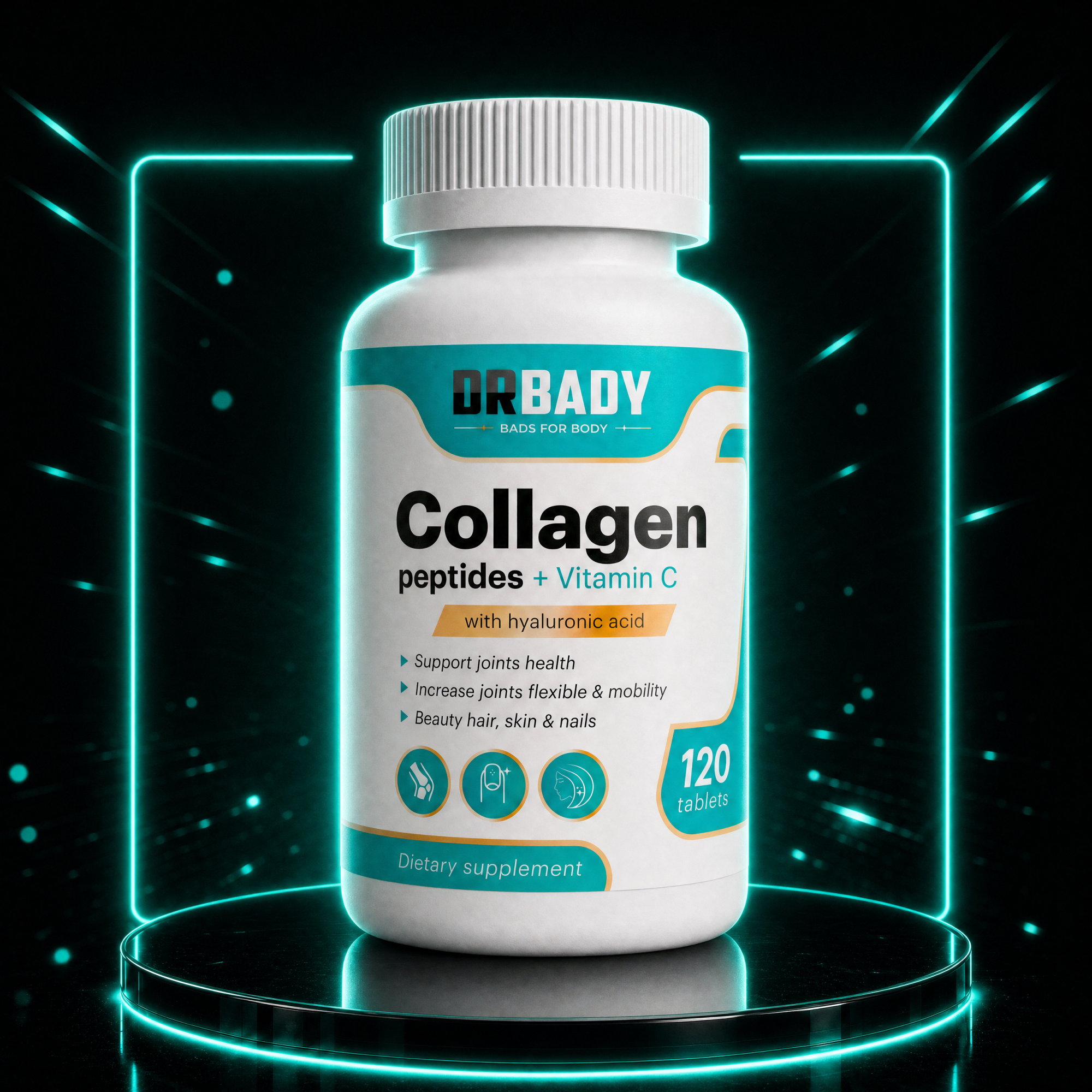 DrBADY Collagen 120 TABS